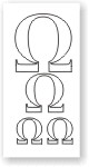 Greek Font Stickers