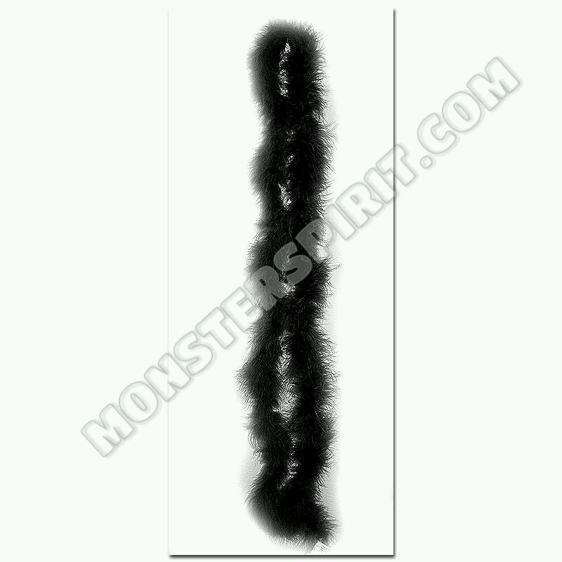 Trimits TD0076 Marabou Boa Plume Noir 1,8 m x 12 cm : .com