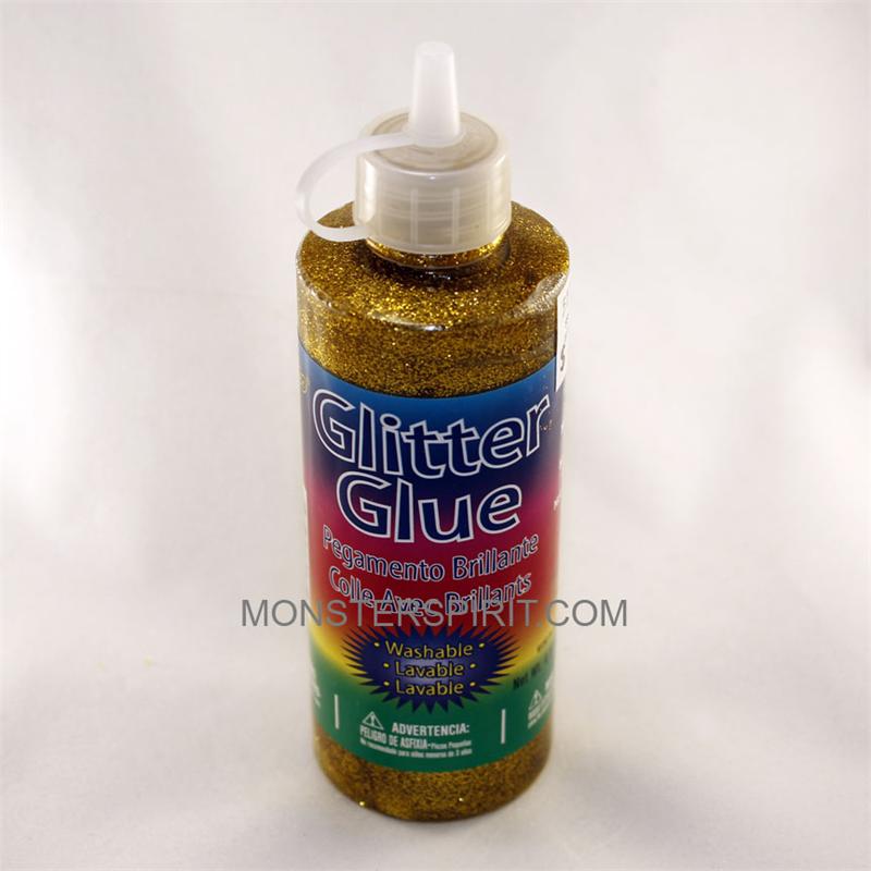Glitter Glue 4oz Gold
